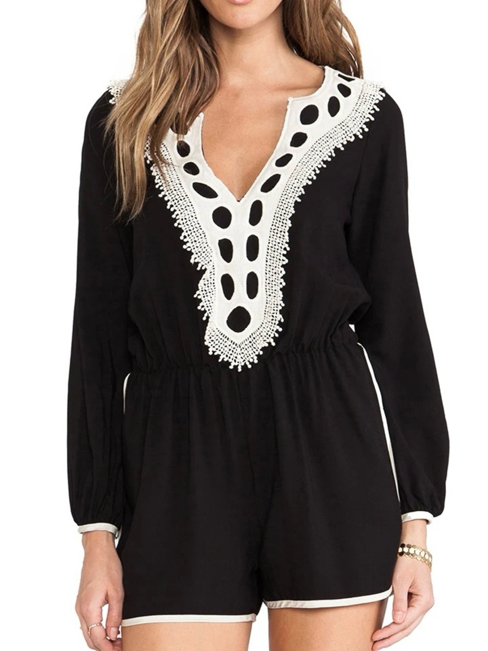 LIV Long Sleeved Romper XS